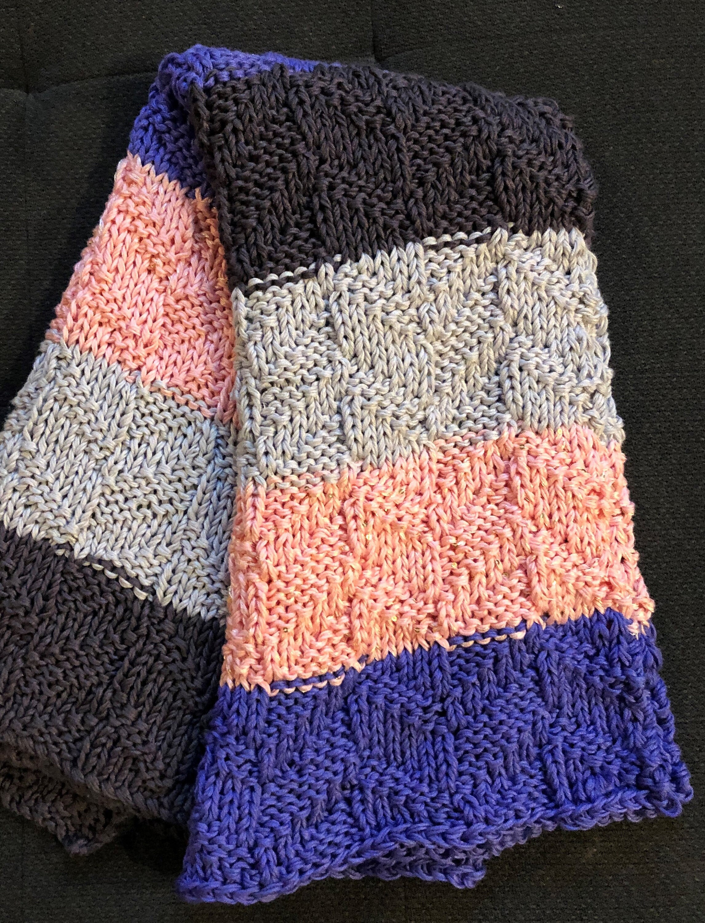 Newcastle Baby Blanket Knitting Pattern PDF Instant Download Etsy