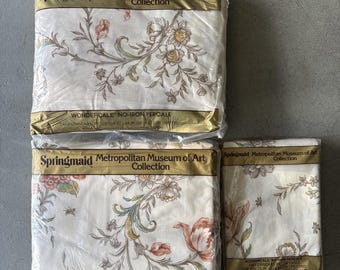 Springmaid Cal King Sheet/pillowcase Set Metropolitan Museum of Art Newburyport