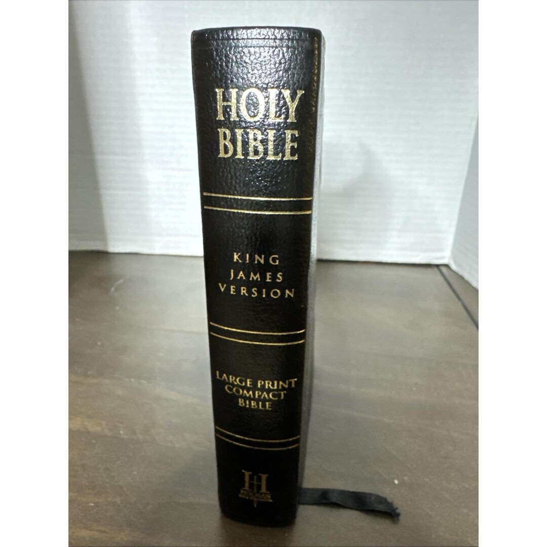 KJV HOLY BIBLE Large Print Compact Edition King James Version 2000 ...