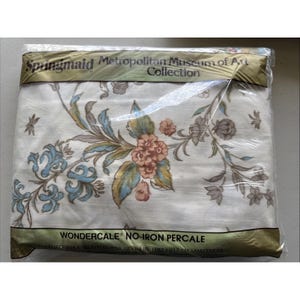 Springmaid Cal King Bed Sheet Fitted Metropolitan Museum of Art Newburyport