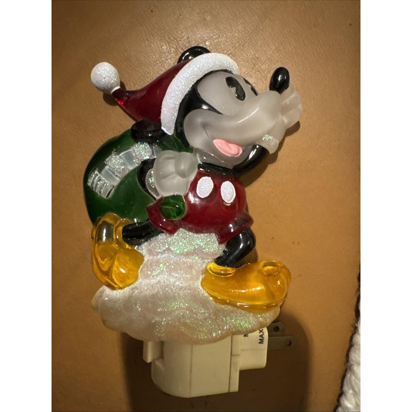 70's ヴィンテージ ライトブローモールド サンタミッキーマウス