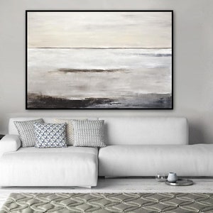 Original Hand Painted Abstract Warm Earth Tones