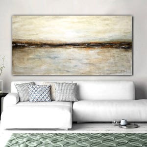 Landscape Earth Tones Abstract Art