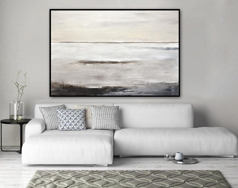 Original Hand Painted Abstract Warm Earth Tones