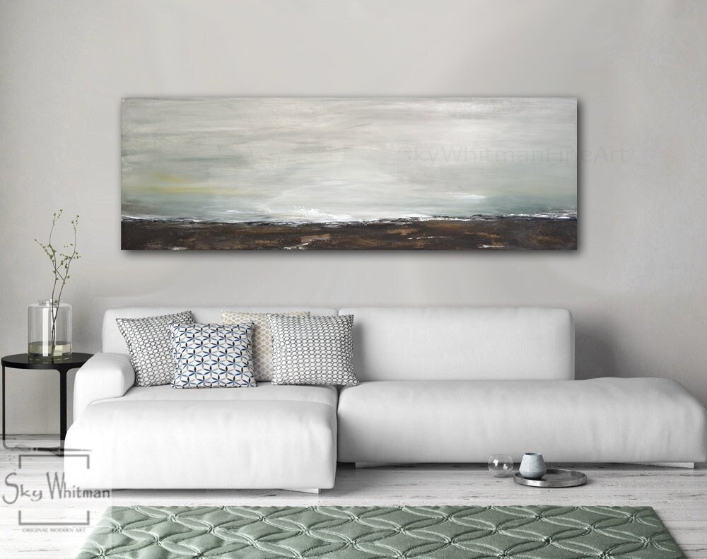 Rustic Canvas Series 16 in. x 20 in. Weathered Gray Floating Frame for Oil  Paintings and Wall Art