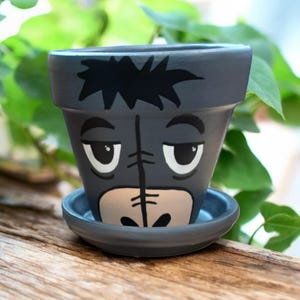 4 inch Flower pots (hand painted)