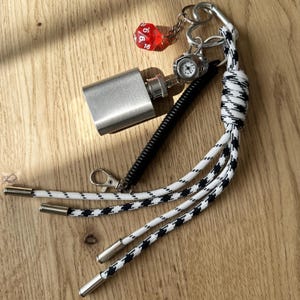 Handmade Rope Bag Charm: Korean Y2K Style Keychain Accessory