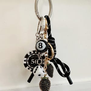Rope Bag Charm: Y2K Handbag Keychain Accessory