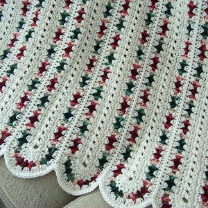 Pattern Only Country Aran Crocheted mile a minute afghan blanket INSTANT DOWNLOAD PDF