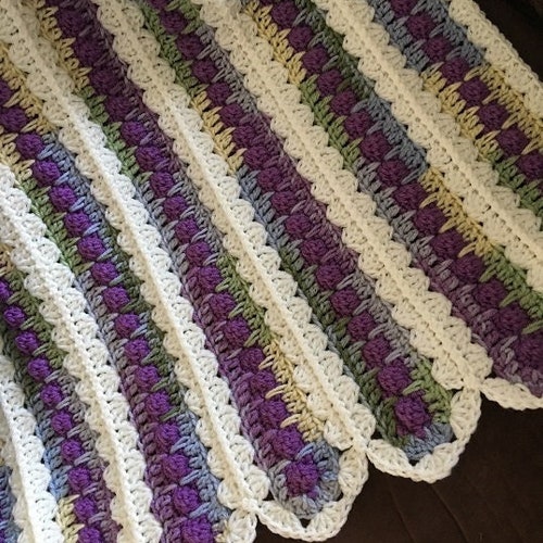 Mile a Minute Crochet Pattern Baby Afghan Blanket Patterns Etsy