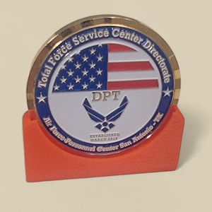Stand for Challenge Coin – Lightweight Challenge Coin Holder, Display Challenge Coins