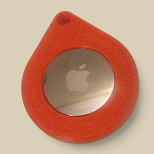 Airtag Holder Keychain - Secure Apple Airtag Case for Keys, Bags, and Accessories