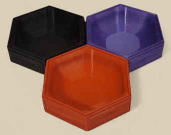 Hexagon Token Bowl – Game Piece Organizer for Board Games