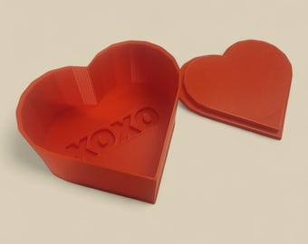 Herzförmige Box - Perfekt für Valentinstagsüberraschungen, Vorschläge und Andenken