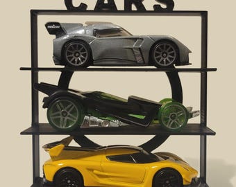 Toy Car Display Stand — 3‑Tier Desk‑Friendly Showcase for Compact Cars