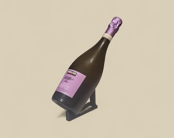 Wine Bottle Display Stand - Lightweight and Minimalist Holder for Wine Bottles