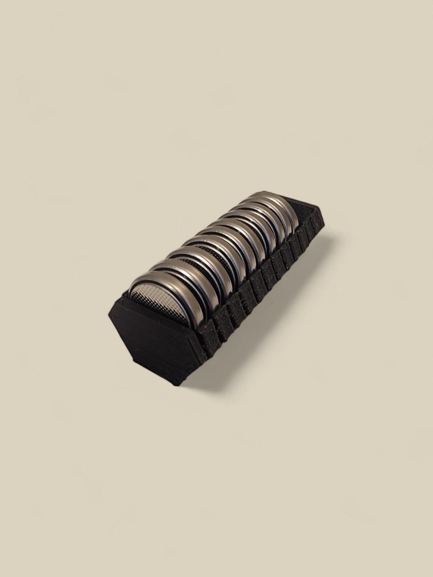 CR1632 コイン電池 12個用 電池ホルダー | CR1632 コイン電池用 コンパクトで軽量な電池オーガナイザー - Etsy 日本