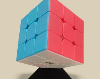Soporte para cubo de Rubik – Compatible con cubos 3x3, 2x2 y más – Varios colores – Soporte para cubo de rompecabezas