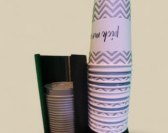 Dixie Cup Organizer - Upgrade Your Coffee Station!