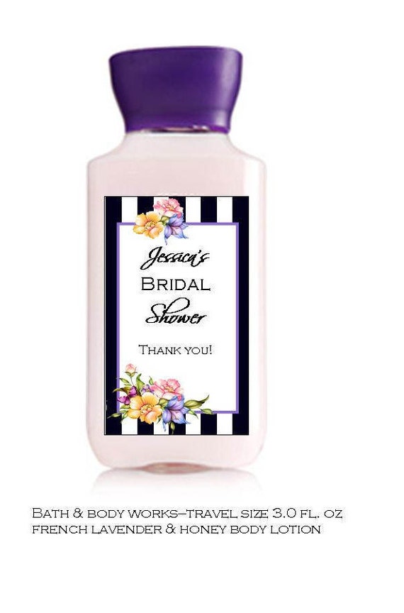 Bath & Body Works Body Lotion or Shower Gel Labels 3oz or 10 oz