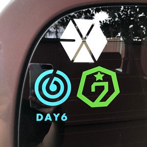 Custom Car Window - Water Bottle - Laptop - Decals - Kpop - K-pop