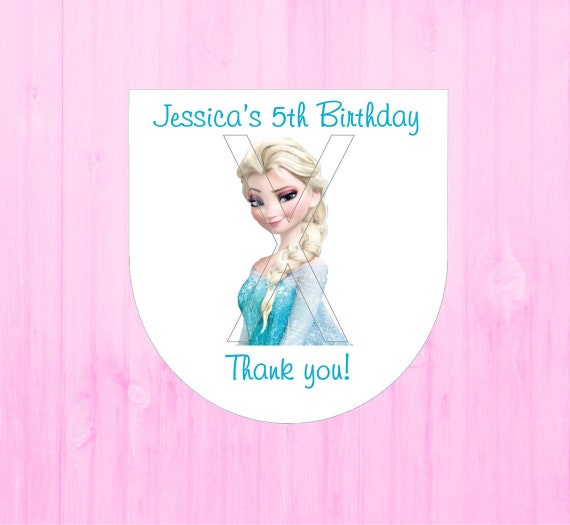 Hand sanitizer labels - Bath & Body Works - Baby Shower Favor Label - Disney Princesses Il_570xn