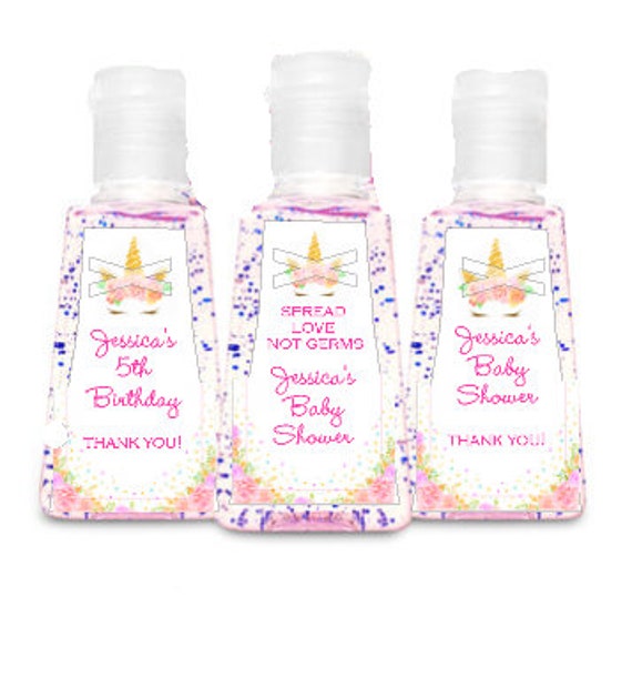 for the Bath /& Body Works Custom Designed Hand sanitizer labels GLOSSY! NEW Online Exclusive Bottles