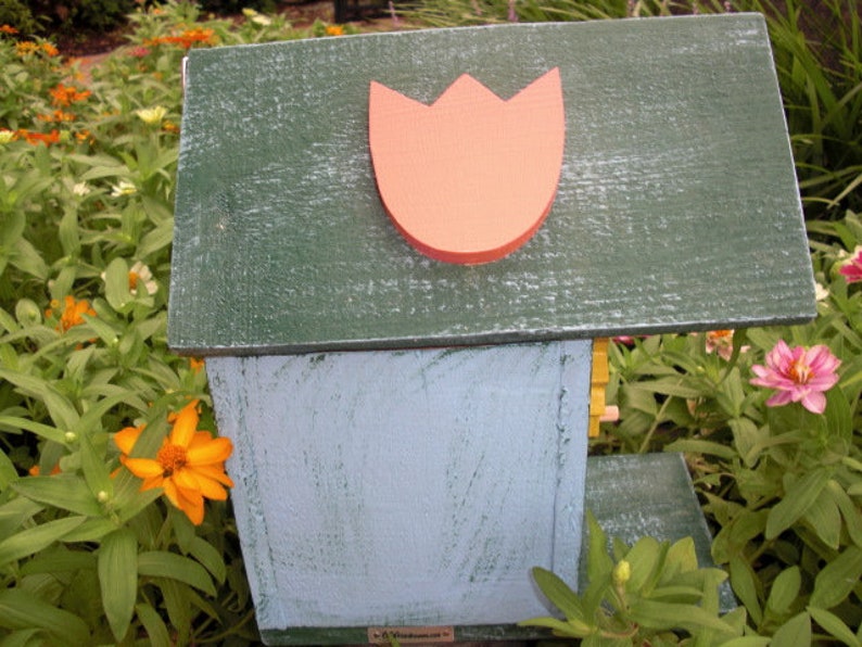 Birdhouse Sunshine & Tulips image 7