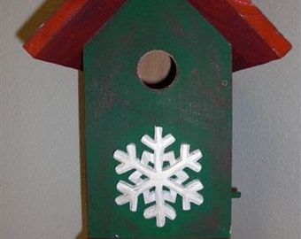 Birdhouse - Snowflakes