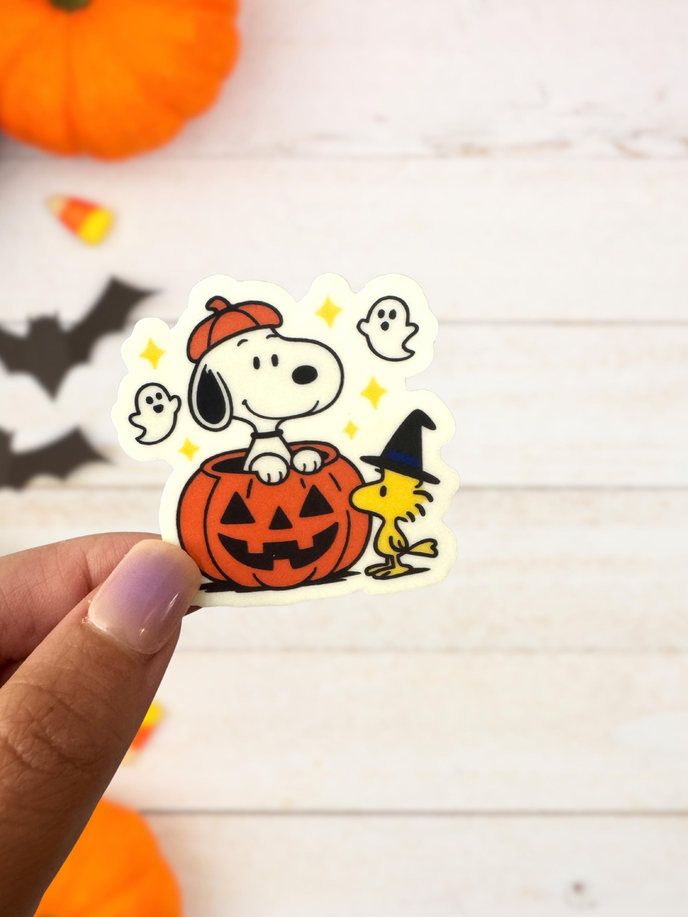 Peanuts Halloween Window Cling - Etsy