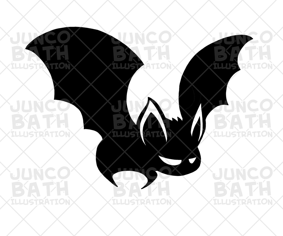 Cute BAT SVG Vector Instant Digital Download Cricut Cut - Etsy