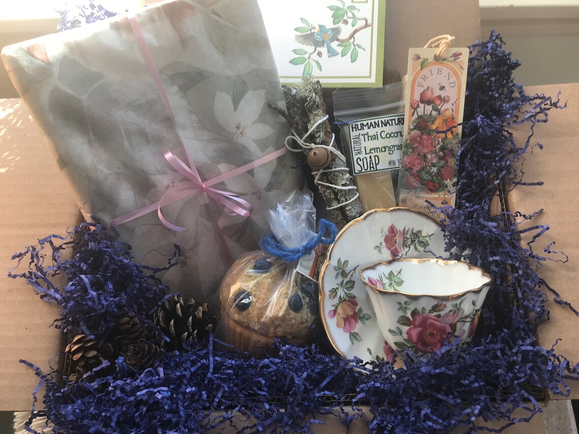 A Maine Themed Gift Box/ Lift Your Spirits Basket Etsy