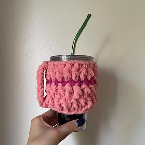 Crochet Cup Cozy with Handle | Drink Sleeve | Coffee Sleeve | Coffee Koozie
