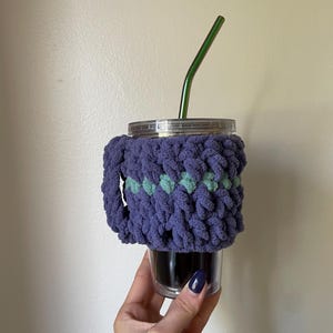 Crochet Cup Cozy with Handle | Drink Sleeve | Coffee Sleeve | Coffee Koozie