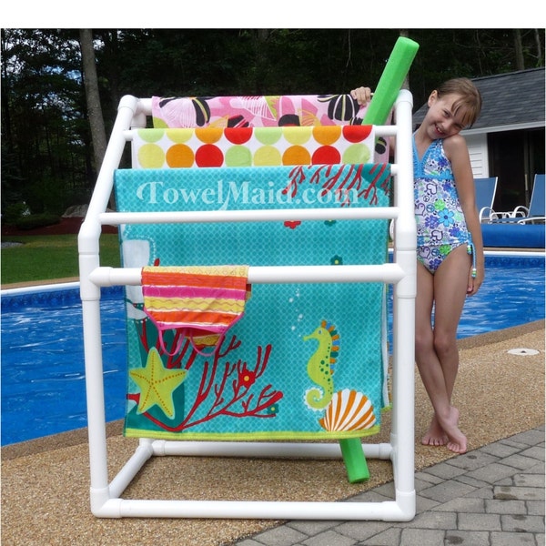 5 Bar TowelMaid Rack to organize your towels, suits, floats and more
