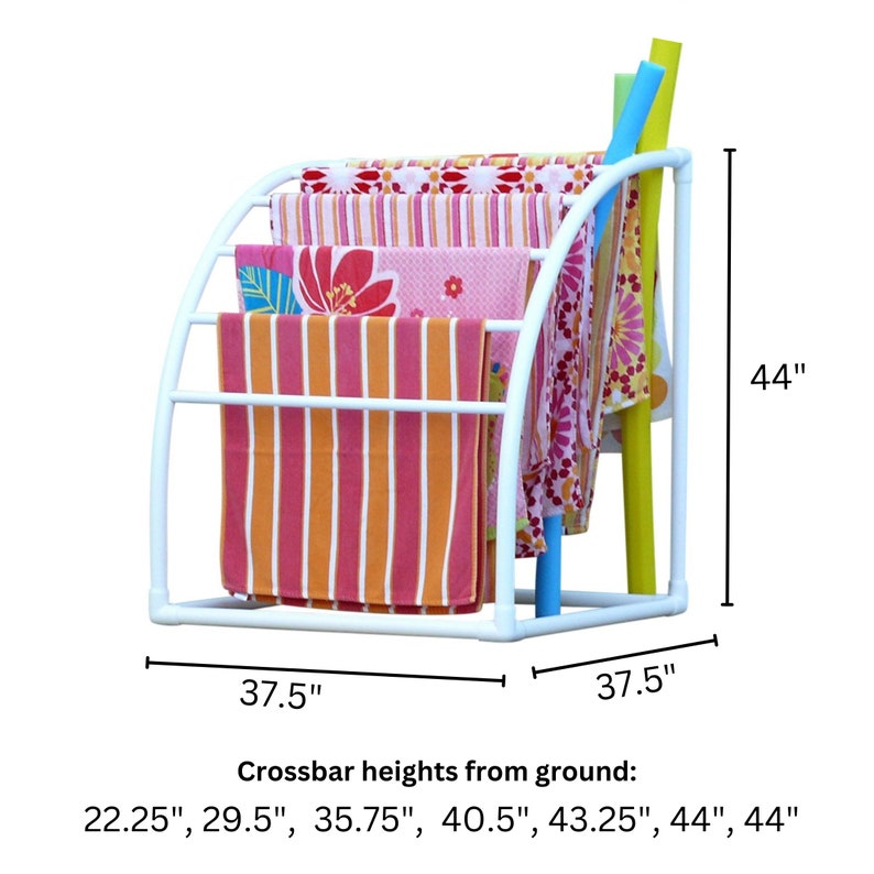 7 Bar Curved TowelMaid Rack image 5