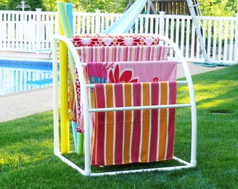 7 Bar Curved TowelMaid Rack