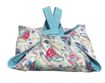 Casserole Dish Carrier Large Quilted and Reversible Pie Plate Carrier