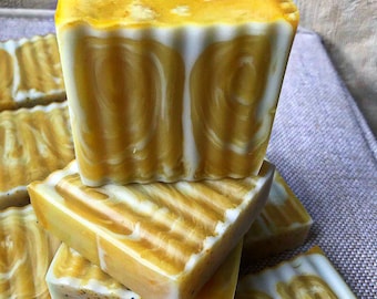 Ukrainian Soul – Luxury Handmade Natural Soap with Turmeric & Herbal Tinctures| Artisan Eco Soap