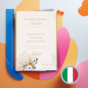 WEDDING PLANNER DIGITALE in italiano - Organizza il tuo matrimonio in modo semplice ed efficace!