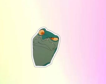 Joanna Lizard Rescuers Down Under Vinyl Sticker, Waterproof, Water Bottle Decal