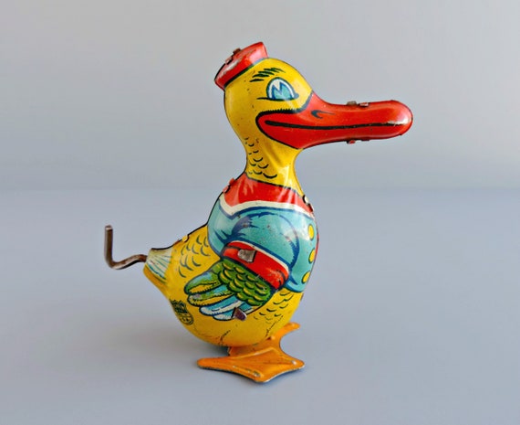 wind up duck bath toy