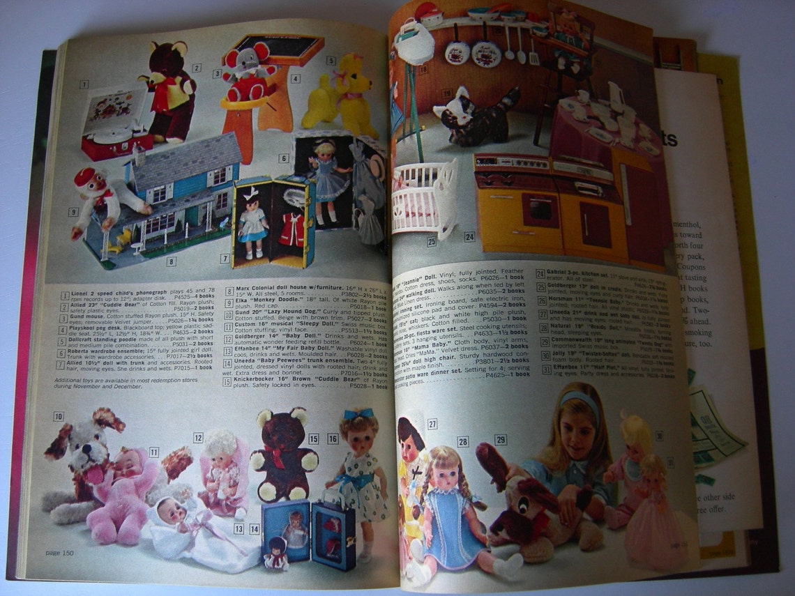 Vintage 1967 S&H Green Stamps IDEABOOK / Sperry and Hutchinson Etsy