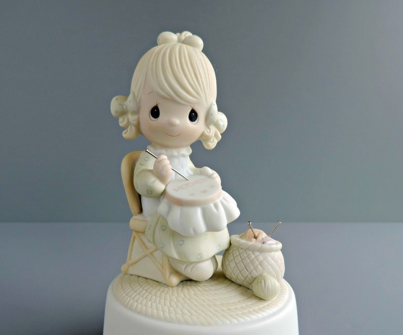 precious moments mother sew dear doll