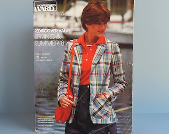 Vintage Montgomery Ward Catalog "1981 Spring and Summer Book"