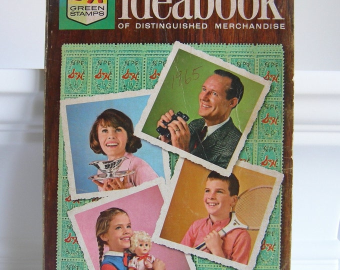 Vintage 1965 S&H Green Stamps Ideabook / Sperry and Hutchinson Company