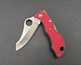Pre-owned Spyderco Jester, Discontinued , Very Rare, Collectible. Made In Japan. 4.5" Open