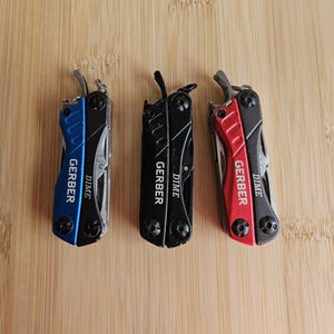 中古のガーバー ダイム スモール マルチツール、ミニマルチツール