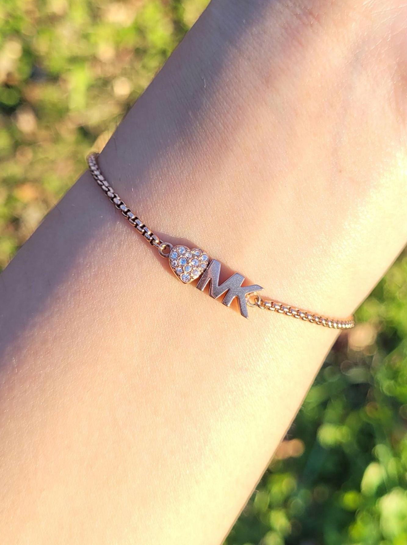 【エレガント】◆CHANEL◆CCロゴ ブレスレット Chanel Logo Bracelet - Etsy
