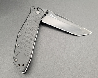 Pre-owned Kershaw Brawler 1990 Assisted Open Folding Pocket Knife